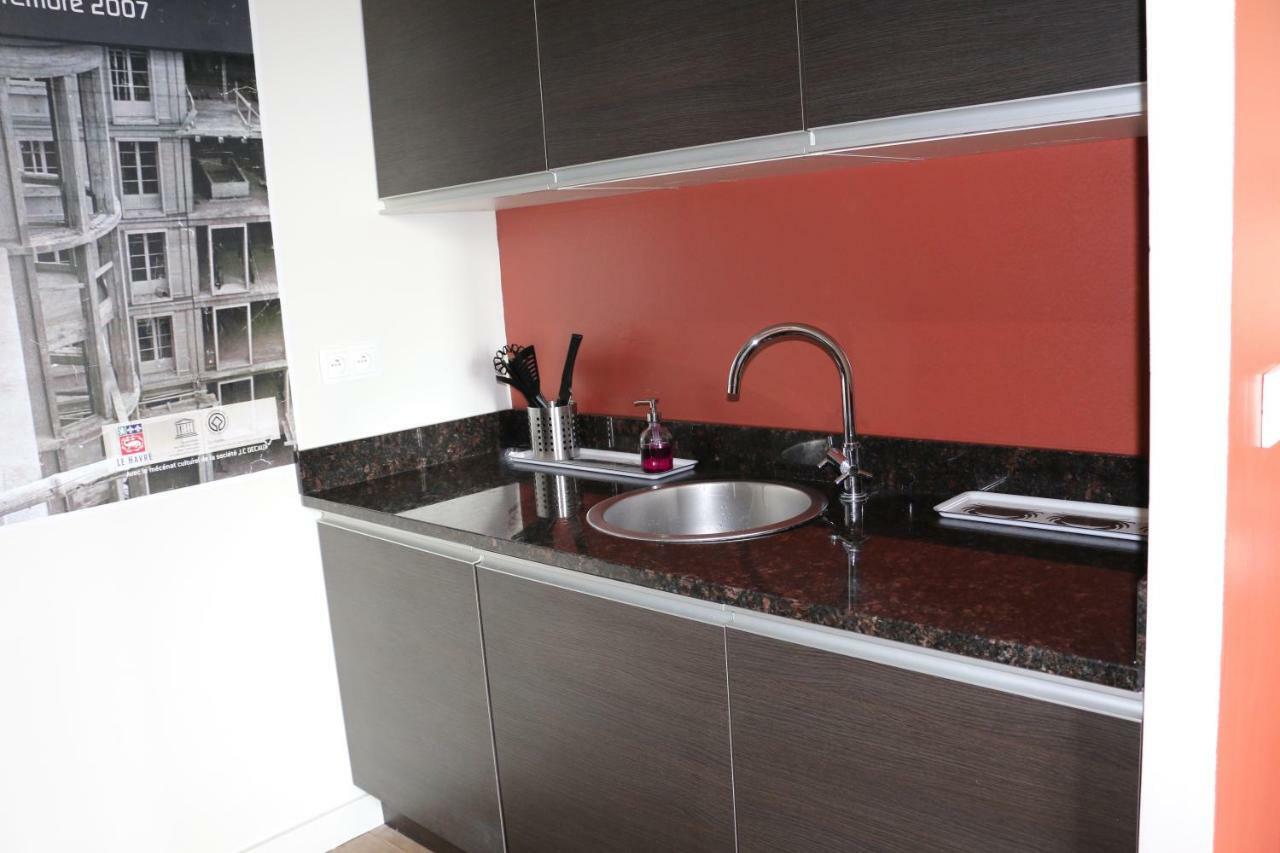 Maison Valmer - Le Negociant, Elegant F2 Classe 4 Etoiles Le Havre Bagian luar foto